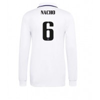 Real Madrid Nacho #6 Fußballbekleidung Heimtrikot 2022-23 Langarm